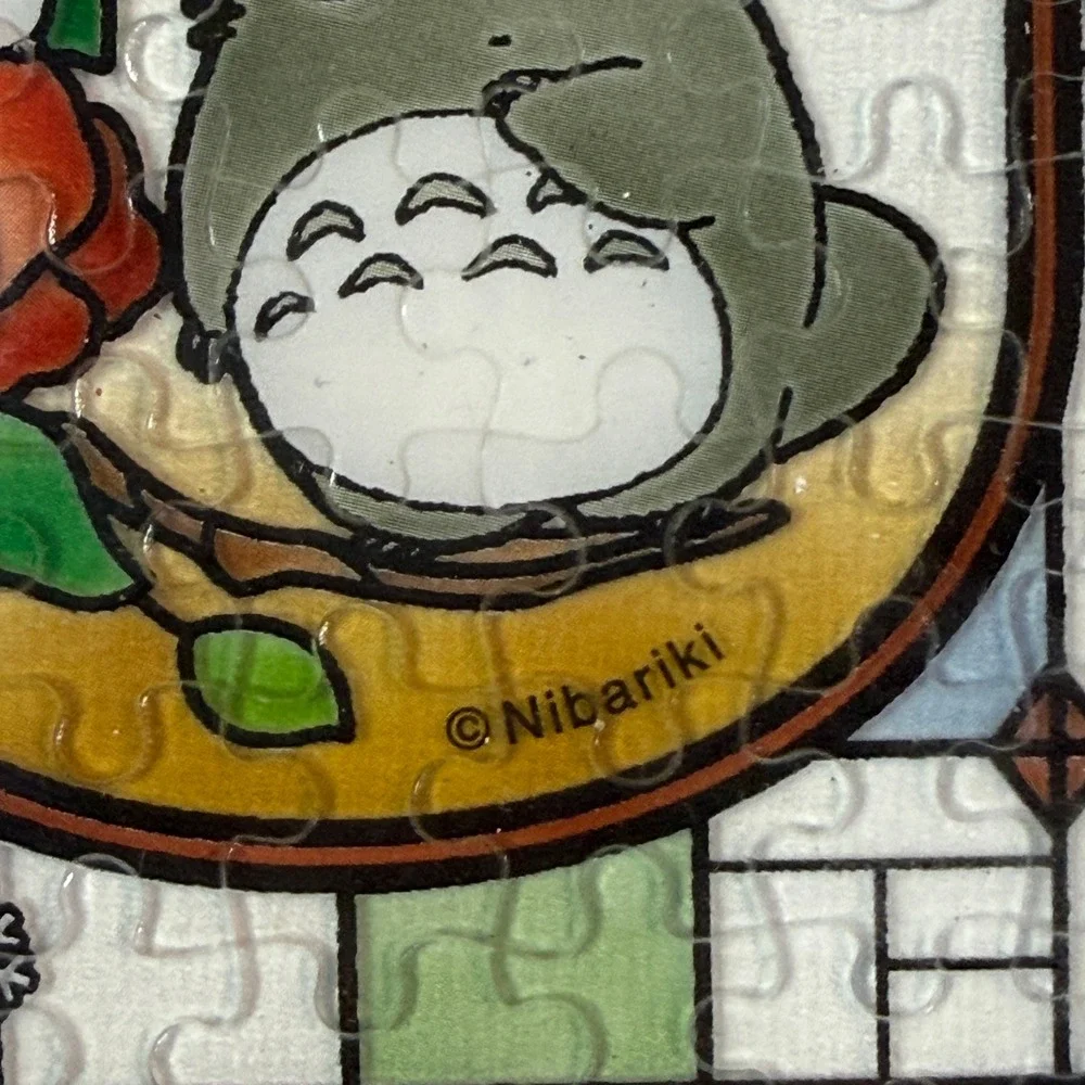 Vintage Studio Ghibli Puzzle‎ Art Spirited Away Totoro Nibariki 2001 Anime Decor